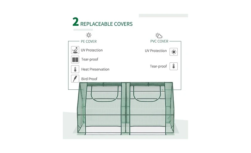 Outdoor Greenhouse – Sturdy Plant Shelter for Year-Round Growth and Protection