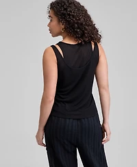 And Now This Women's Double-Layer Scoop-Neck Tank, Exclusively at Macy's