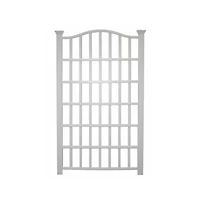 Outdoor Vinyl Garden Trellis Privacy Screen for Stylish Outdoor Privacy and Decor