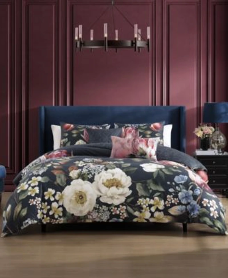 Bebejan Renaissance Bedding 100 Cotton Sateen 5 Piece Reversible Comforter Set