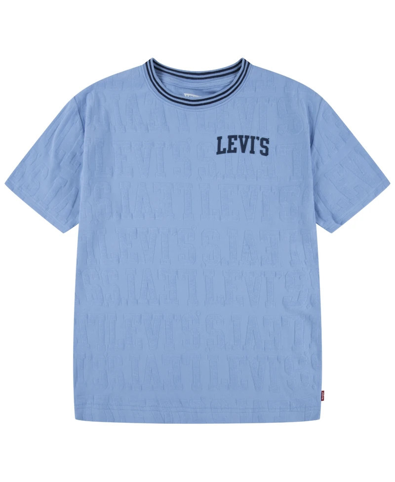 Levi's Big Boys Branded Jacquard T-Shirt