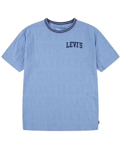 Levi's Big Boys Branded Jacquard T-Shirt