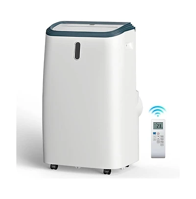 Cowsar 14000 Btu 4-in-1 Portable Ac, Cools 500sq.ft, <53dB, Quiet, Room/Office/Bedroom