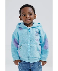 Monsters Inc. Toddler Boys Disney Cosplay Hoodie Cozy Sherpa