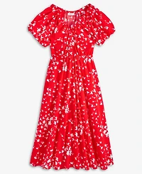 On 34th Women's Puff-Sleeve Midi Dress