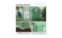 Outdoor Greenhouse for Plants – Weather-Resistant Garden Growing Shelter