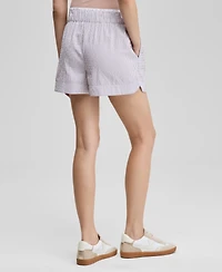 And Now This Women's Striped Seersucker Boxer Shorts, Exclusively at Macy's