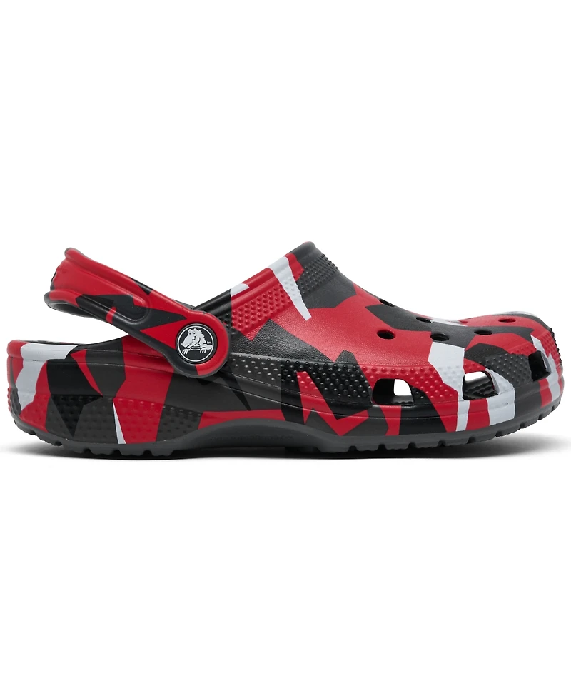 Crocs Little Kids Classic Geo Camo Clogs from Finish Line