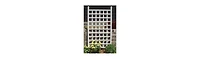 Vinyl Garden Trellis with Classic Lattice Design for Climbing Plants and Outdoor Decor