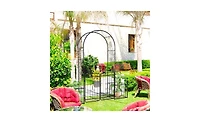 Garden Arch – Decorative Archway for Garden, Pathway, or Outdoor Landscaping Enhancements