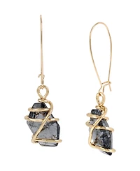 Robert Lee Morris Soho Caged Stone Dangle Earrings