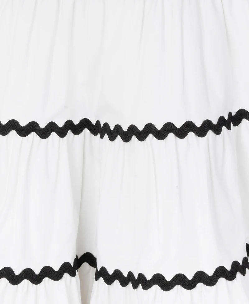 Rare Editions Toddler and Little Girls Ric-Rac A-Line Dress