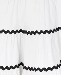 Rare Editions Toddler and Little Girls Ric-Rac A-Line Dress
