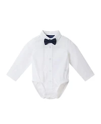 Andy & Evan Baby Boys Blue Seersucker Buttondown and Vest Set