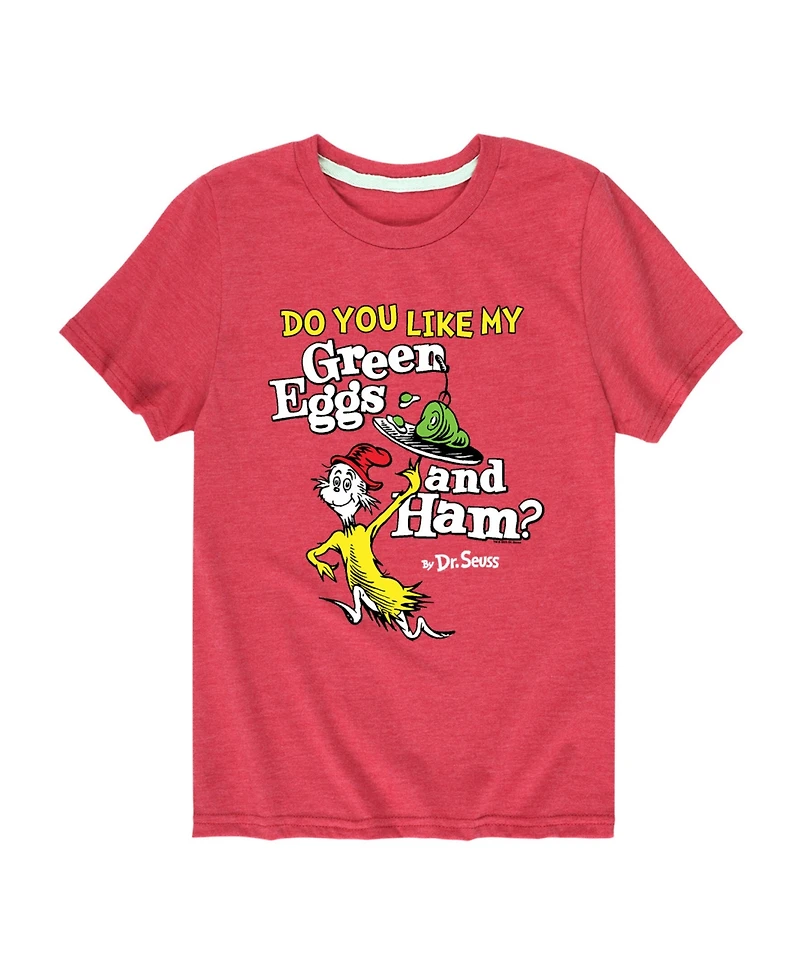 Dr. Seuss Toddler Boys Green Eggs Ham Graphic T-Shirt