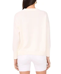 Vince Camuto Women's Cotton Flag-Graphic Sweatshirt