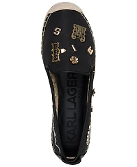 Karl Lagerfeld Paris Women's Michaela Rue Pins Espadrille Flats