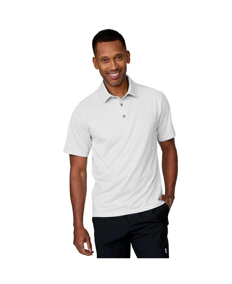 Free Country Men's Tech Pique Polo Shirt