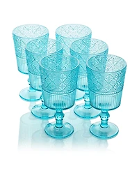 Certified International Victoria Acrylic All-Purpose Goblets, Set of 6