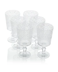 Certified International Victoria Acrylic All-Purpose Goblets, Set of 6