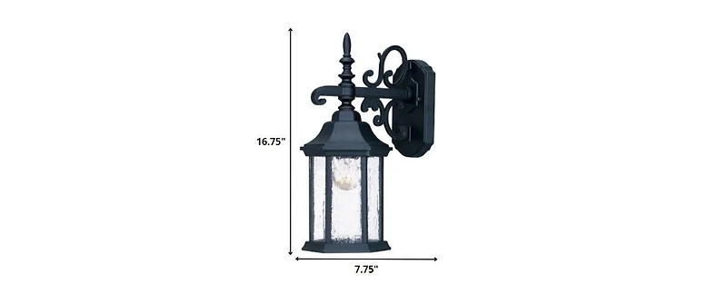 Outdoor Domed Hanging Lantern Wall Light – Perfect for Gardens & Entryways