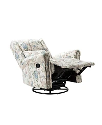 Helmut 360° manual rotation gliding recliner