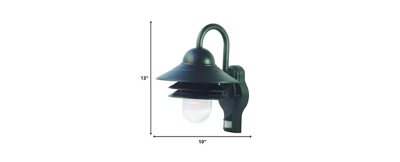 Outdoor Wall Light with Motion Sensor – Convenient Lighting for Exterior Spaces