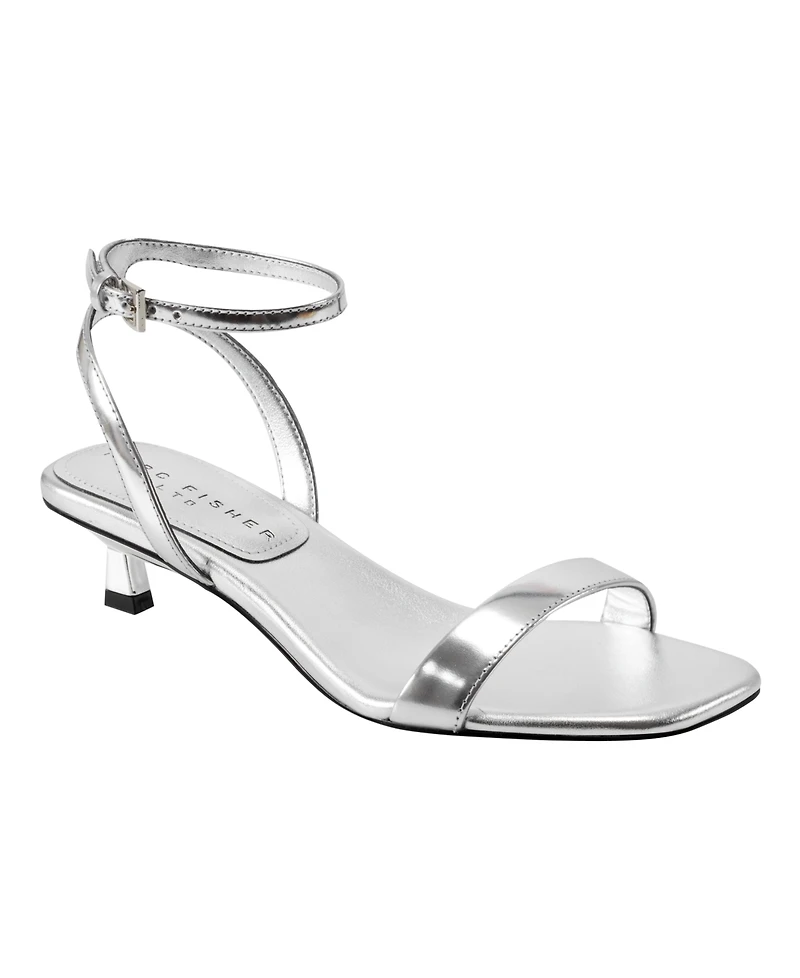 Marc Fisher Ltd Women's Alona Kitten Heel Sandals