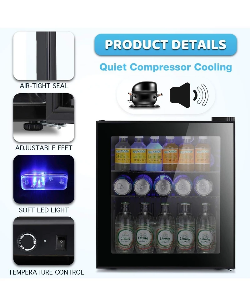 Cowsar Mini Fridge Cooler