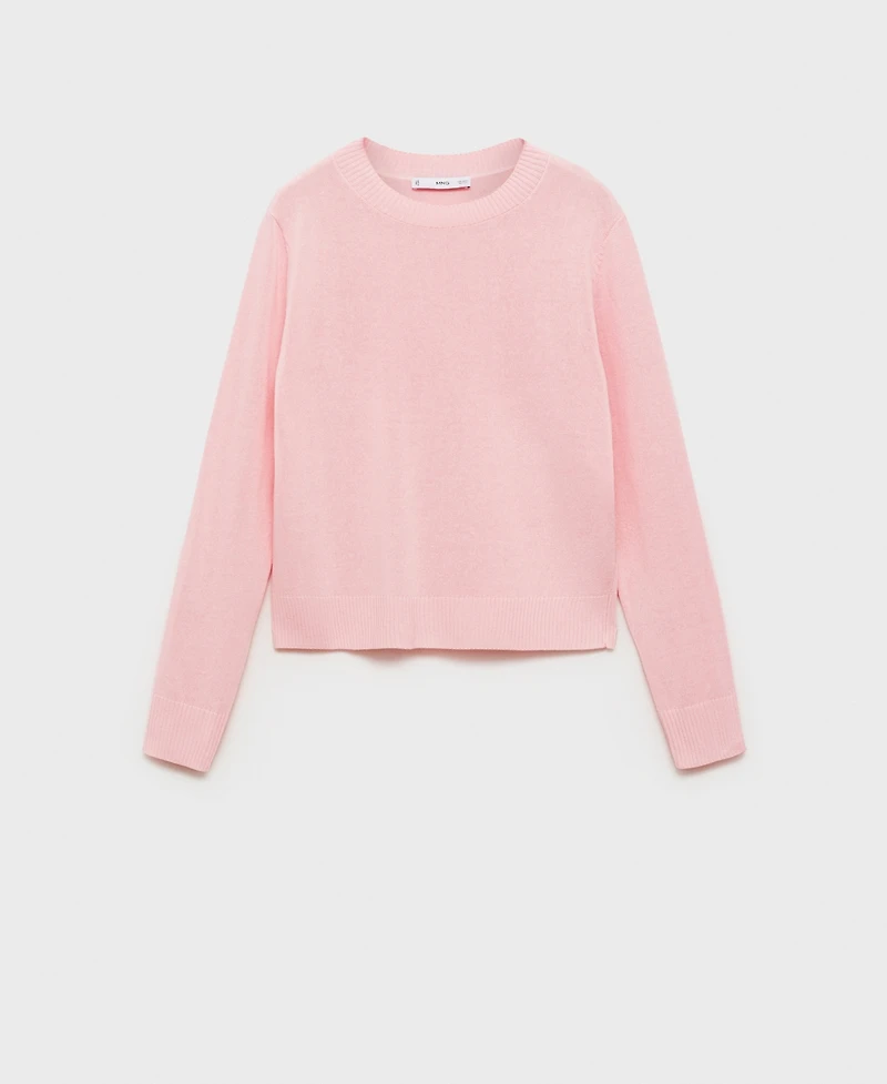 Mango Women's Linen Blend Knitted Sweater