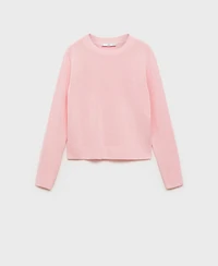 Mango Women's Linen Blend Knitted Sweater