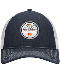 Ahead Men's Navy/White Arnold Palmer Invitational Logo Mesh Snapback Hat