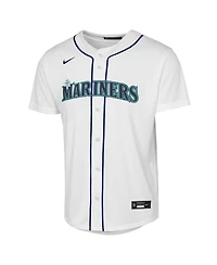 Nike Big Boys and Girls Julio Rodriguez White Seattle Mariners Home Replica Player Jersey