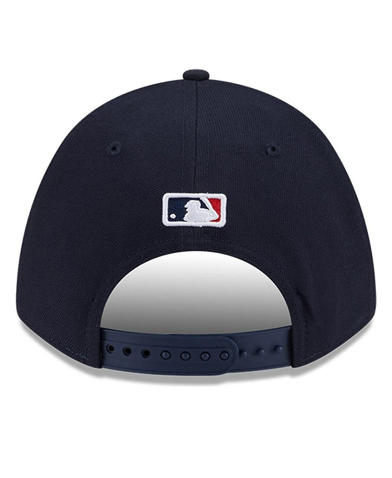 New Era Men's Navy Minnesota Twins Player Replica 9Forty Adjustable Hat