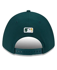 New Era Men's Green Athletics Player Replica 9FORTY Adjustable Hat