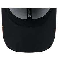 New Era Men's Black Philadelphia Flyers Linear Featherweight 39THIRTY Flex Hat