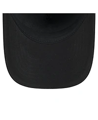 New Era Men's Black Los Angeles Lakers Game Day Flag A-Frame 9FORTY Adjustable Hat