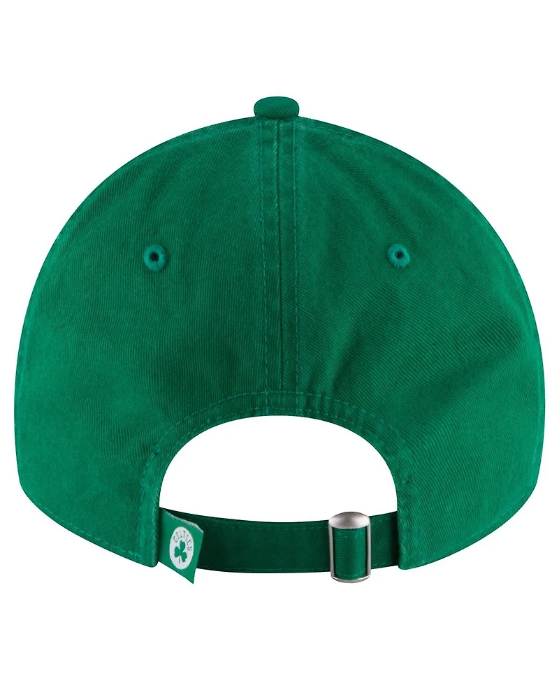 New Era Men's Kelly Green Boston Celtics Team 2.0 9TWENTY Adjustable Hat