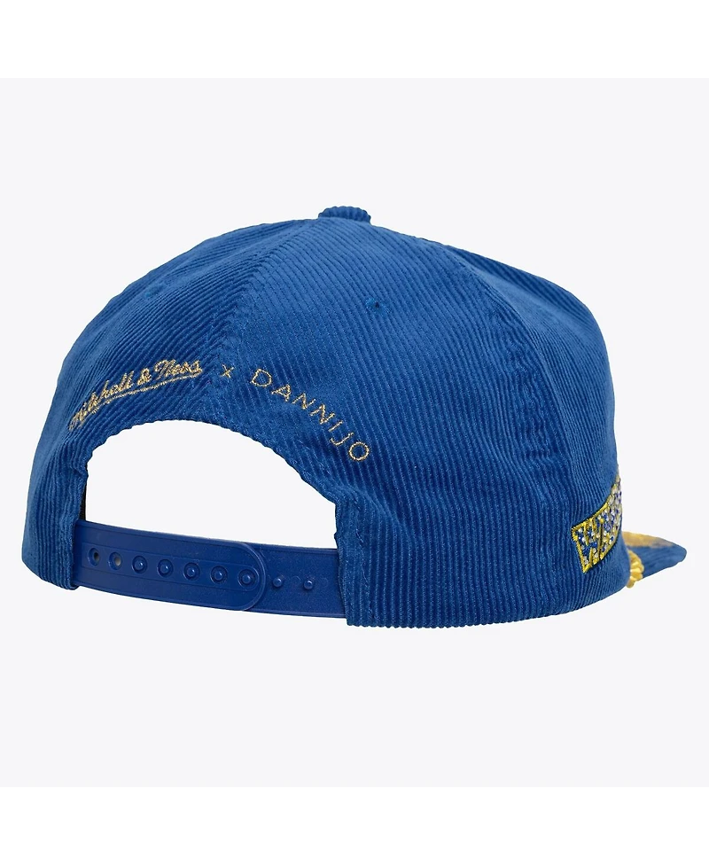 Mitchell & Ness x Dannijo Women's Royal Golden State Warriors Deadstock Cord Snapback Hat