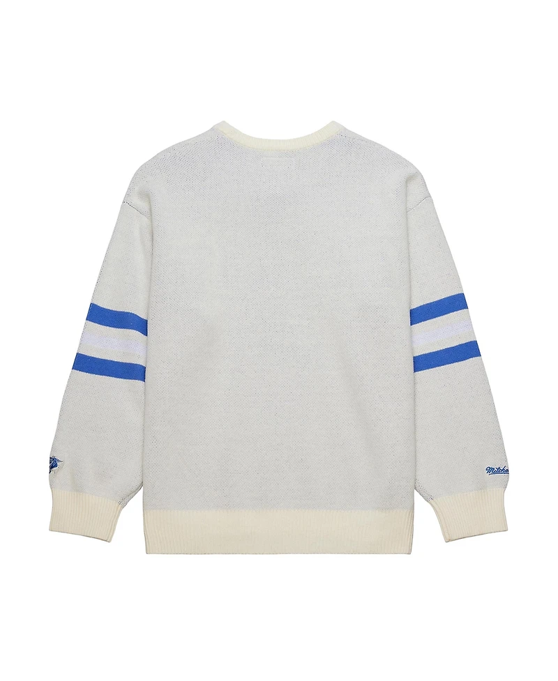 Mitchell & Ness Men's Cream Kentucky Wildcats Retro Pullover Sweater