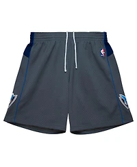 Mitchell & Ness Men's Gray Dallas Mavericks 2003/04 Replica Shorts