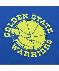 Mitchell & Ness Men's Royal Golden State Warriors Hardwood Classics Neon Nights Premium T-Shirt