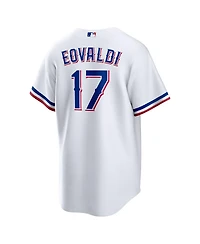 Nike Men's Nathan Eovaldi White Texas Rangers Home Replica Jersey