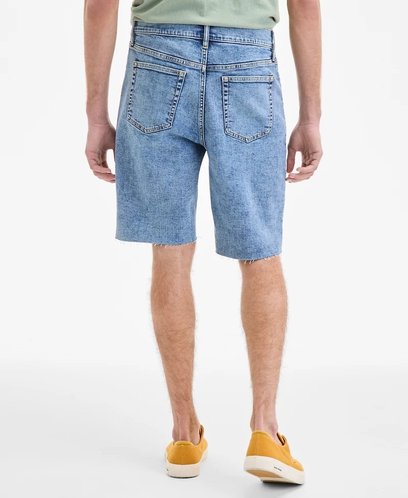 Sun + Stone Men's Bateau Denim 10" Shorts, Exclusively at Macy's