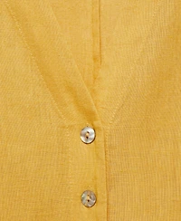 Mango Women's Oversize Linen-Blend Dress