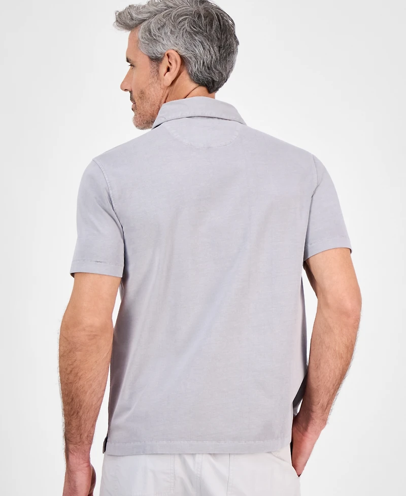 Michael Kors Men's Premium Garment-Dyed Polo Shirt