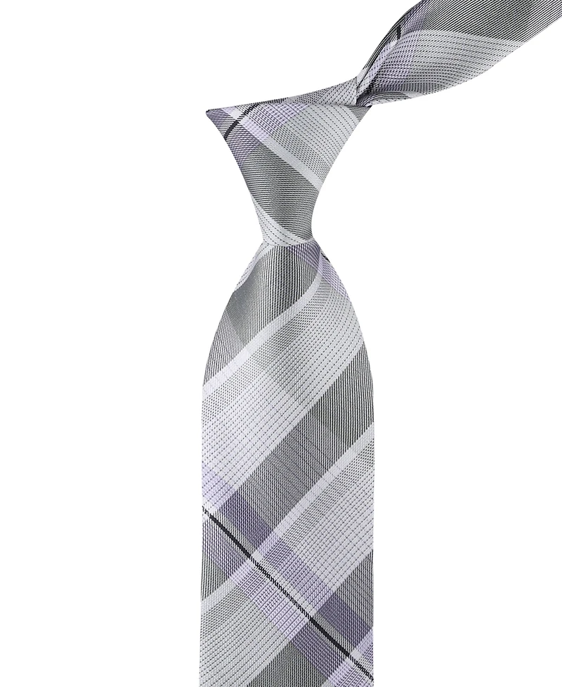 Calvin Klein Men's Rowe Plaid Tie