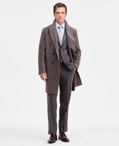 Calvin Klein Men's Classic-Fit Wool Blend Overcoat