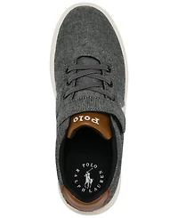 Polo Ralph Lauren Little Boys Frazier Stay-Put Closure Casual Sneakers from Finish Line
