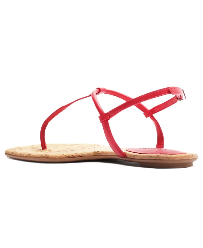 Schutz Women's Elsha Round Toe Flat Sandals